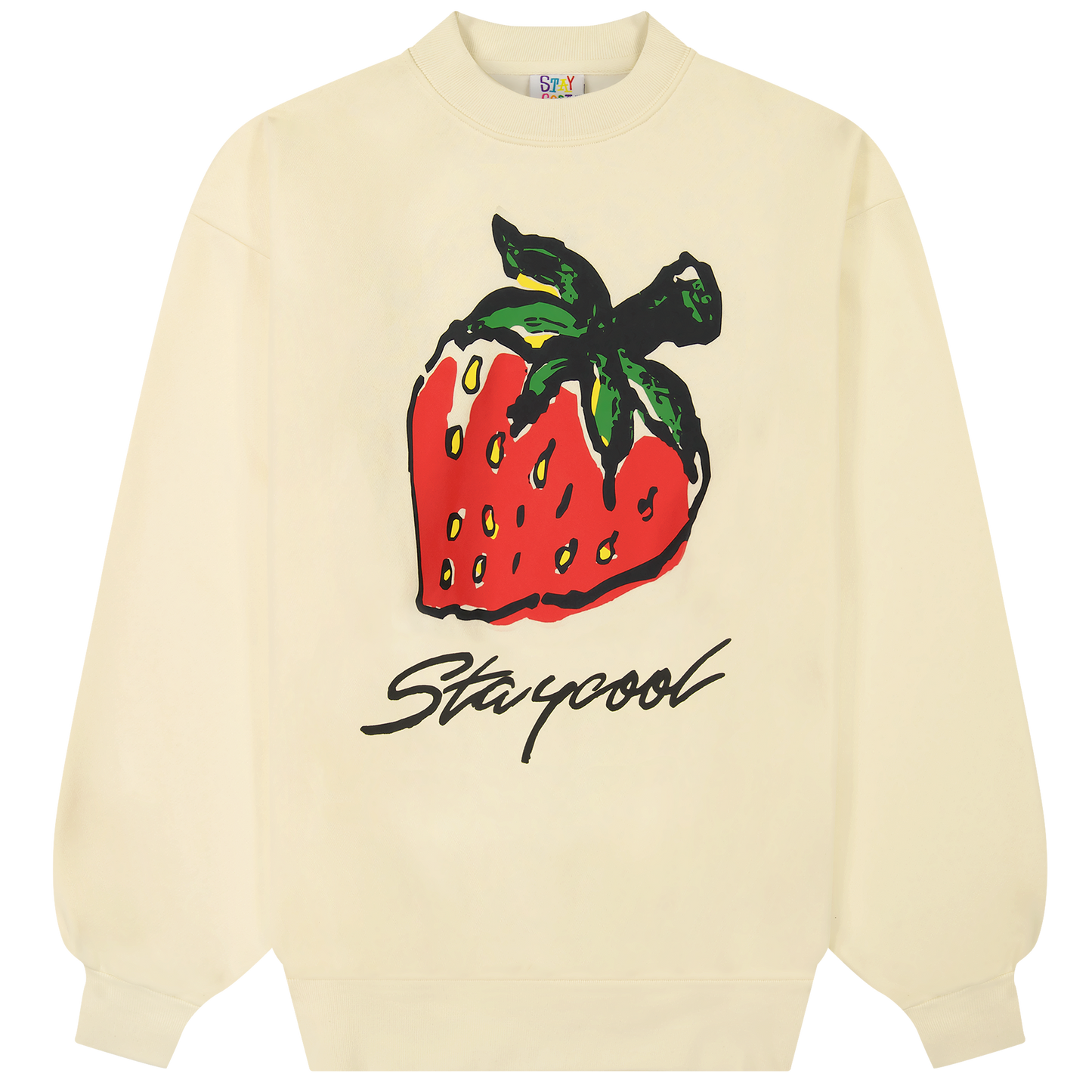 Strawberry Sweatshirt (Cream)