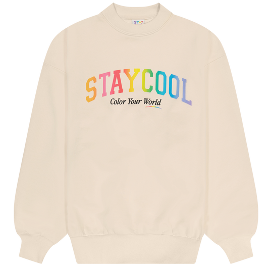 Color Your World Sweatshirt (Cream)