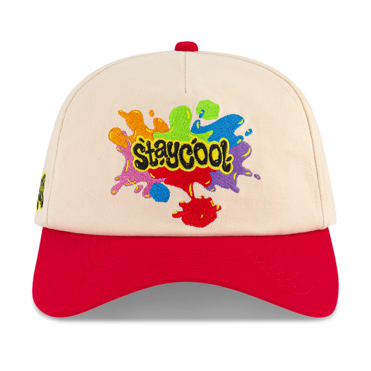 Staycool Gushers Splat Cap (Cream/Strawberry)