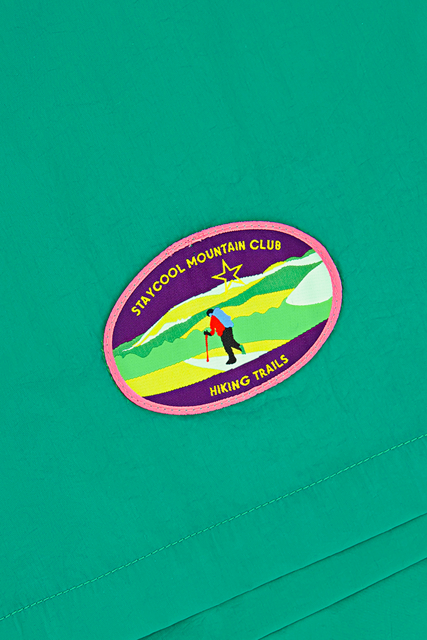 Mountain Club Nylon Shorts (Jade Green)