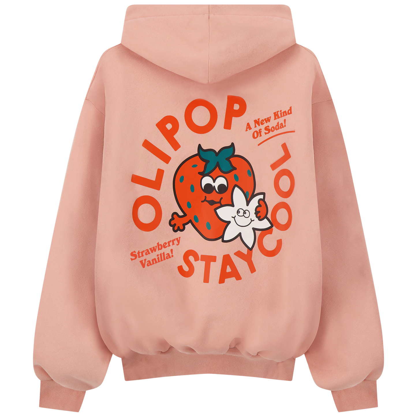 Olipop Strawberry Vanilla Hoodie