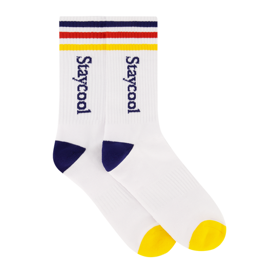 Yacht Club Socks (White/Multi)