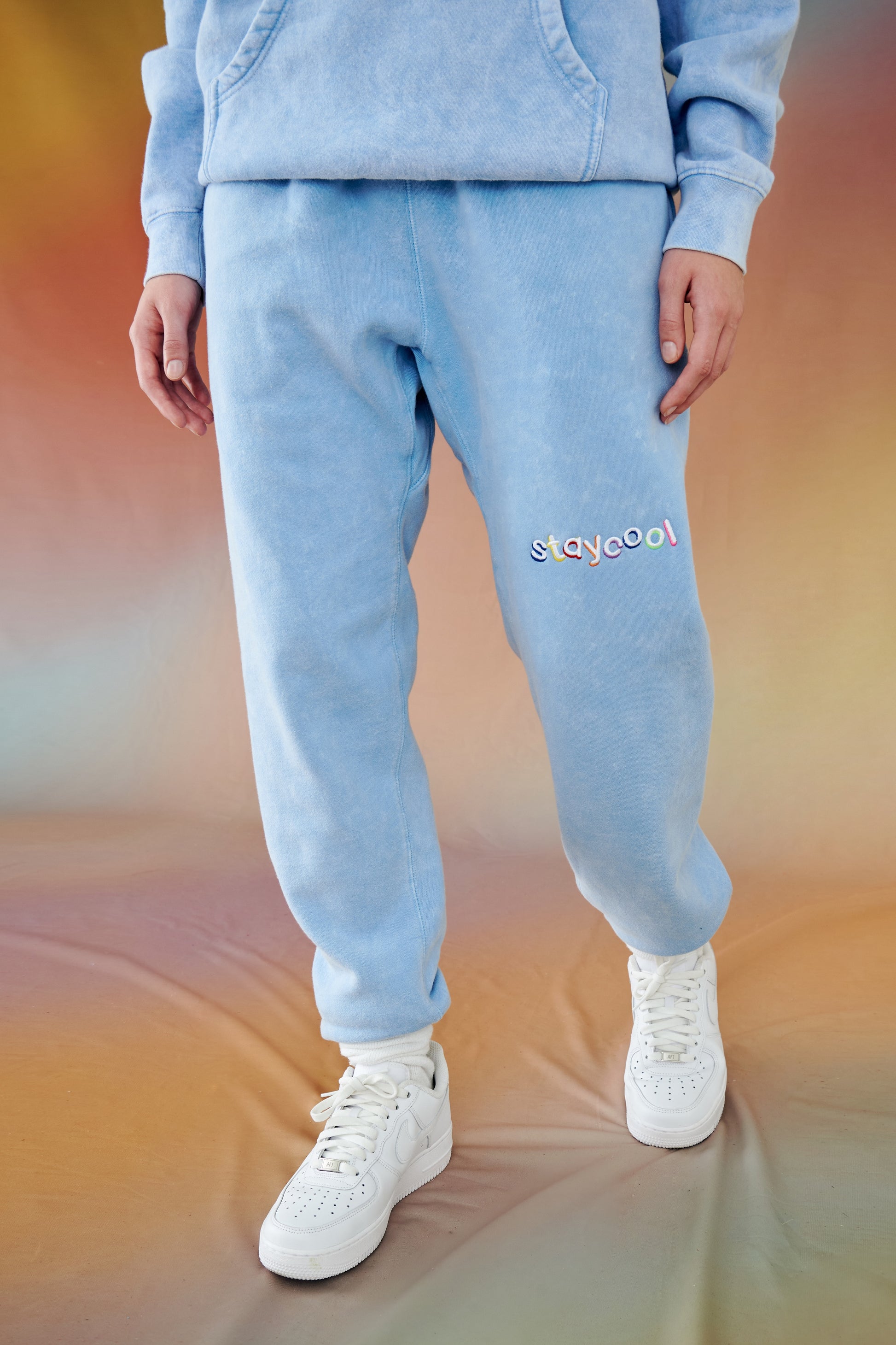 Classic Sweatpants (Sky Mineral Wash) – Staycoolnyc