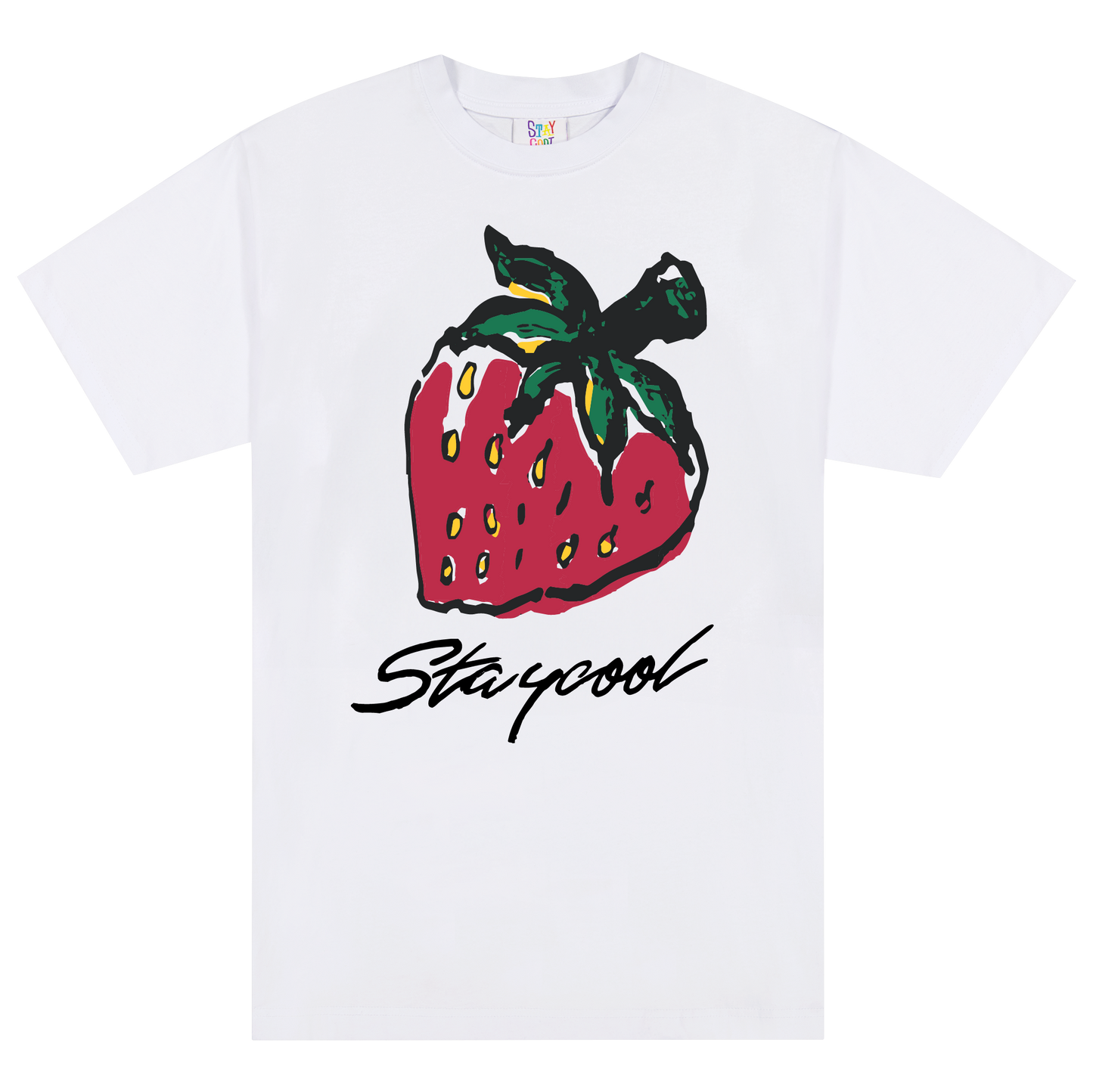 Strawberry Tee (White)