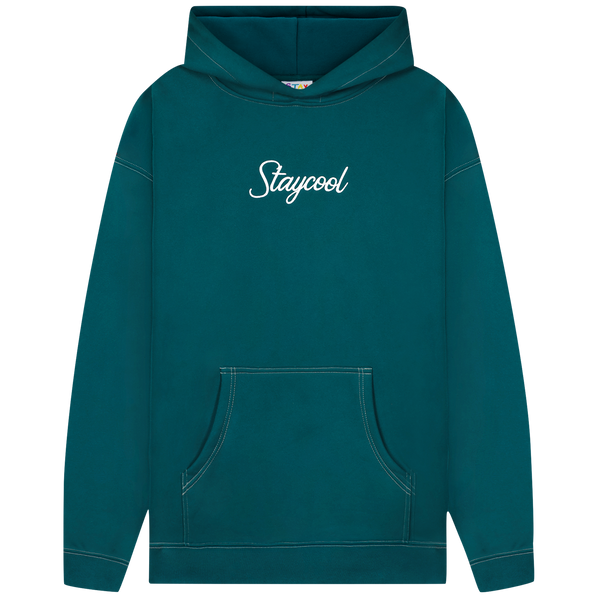 Script Hoodie (Teal)