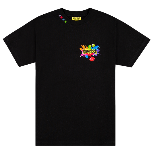 Staycool X Gushers Splat T-Shirt (Black)